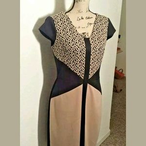 London Times color-block dress sz L/14